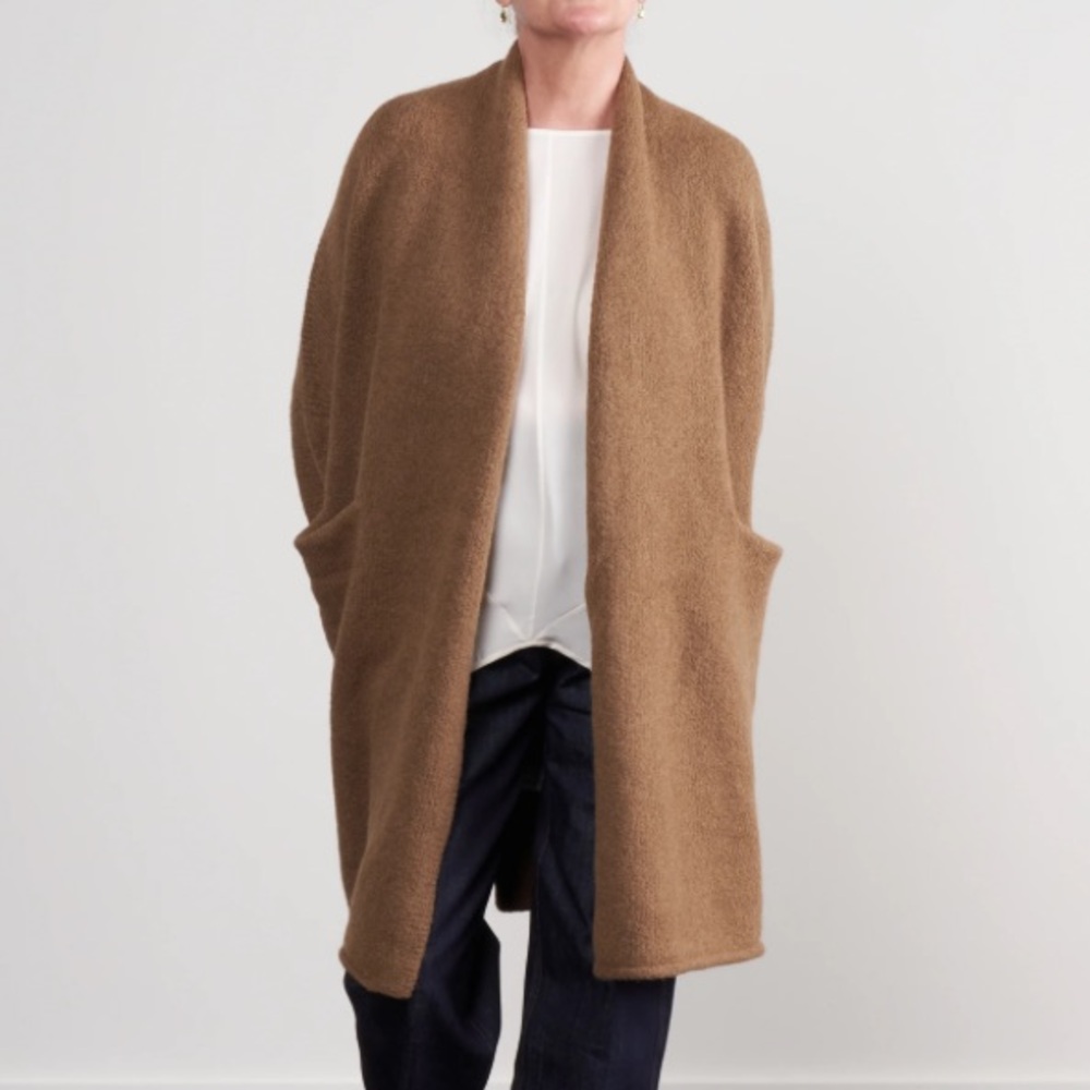 Lauren Manoogian Dopo Coat in Brown with small flaw